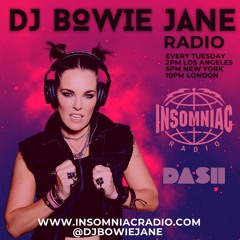 DJ Bowie Jane Show on Insomniac Radio - Techno & Trance BANGERS 90s & 2000's - 21 Feb 23