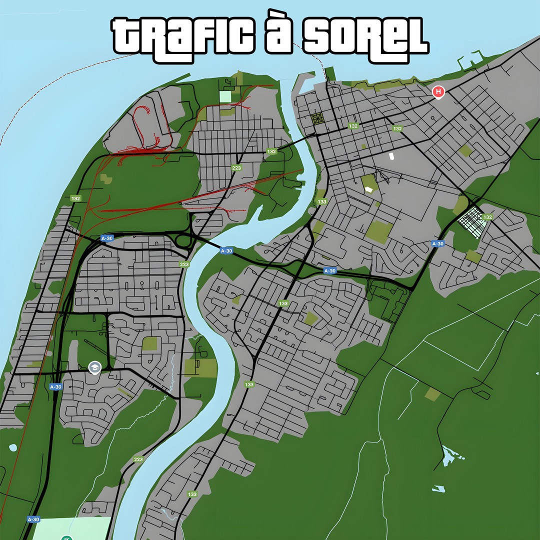 Noah Lorenz - Trafic à Sorel