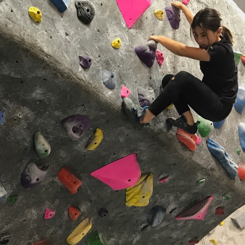 'Reaching for Things' at the Climbing Gym