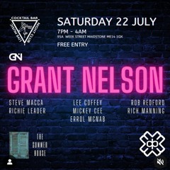 STEVE MACCA'S PROMO MIX FOR SUMMER HOUSE PRESENTS GRANT NELSON