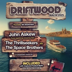 Jay Crystal - Live @ Driftwood Boat Party (Captured Festival Malta) 04.09.2025