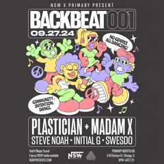 opening set for PLASTICIAN x MADAM X - 9-27-2024 BACKBEAT 001 @ PRIMARY CHICAGO