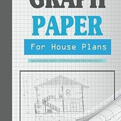 Graph Paper For House Plans: House Design Plan Architect Drawing Notebook