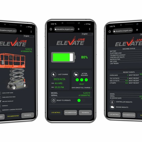 Skyjack introduces ELEVATE Live 2.0 update