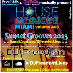 House Massive Miami - Sunset Grooves 2023 (HM VOL 405)