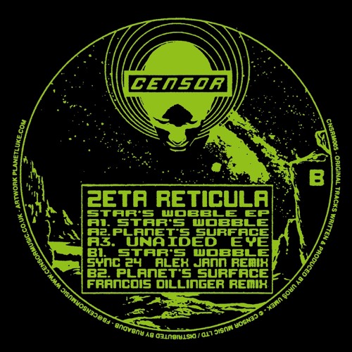 B2 Zeta Reticula - Planet's Surface [Francois Dillinger Remix]