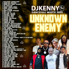 DJ KENNY UNKNOWN ENEMY DANCEHALL MIXFIX 2025