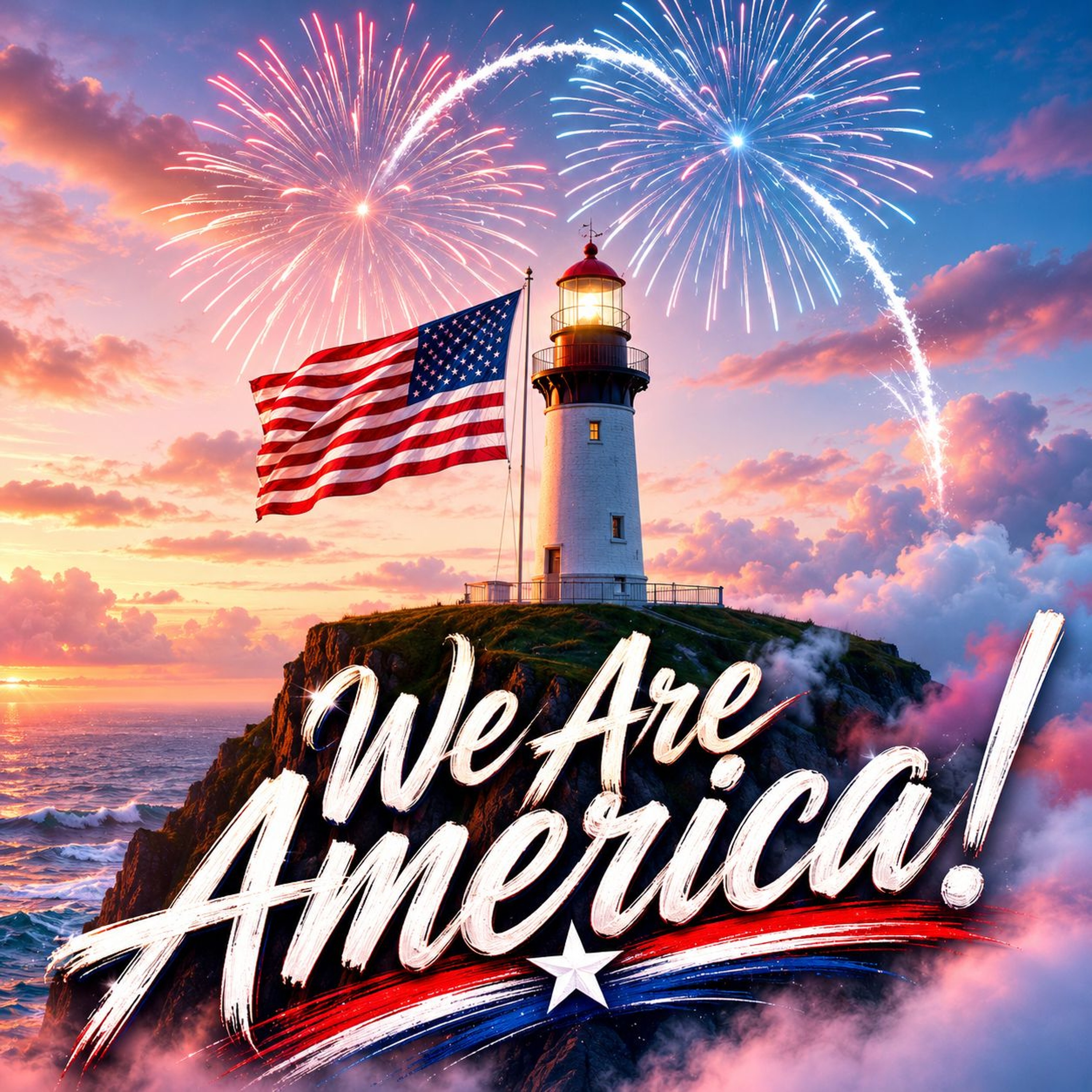 We Are America! written by Ray Carlton - July 4, 2026 episode artwork