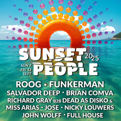 DJ JOSE Live set @ Sunset People, Tanit Beach, Ibiza. (07-09-2025)