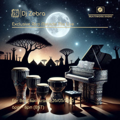 Exclusive Afro Melodic Mix Live by DJ Zebra for Beatsworkradio 27/05/2025