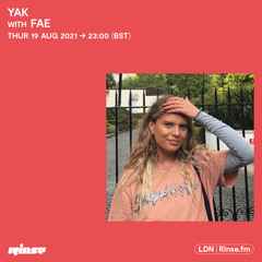 Yak with Fae - 19 August 2021