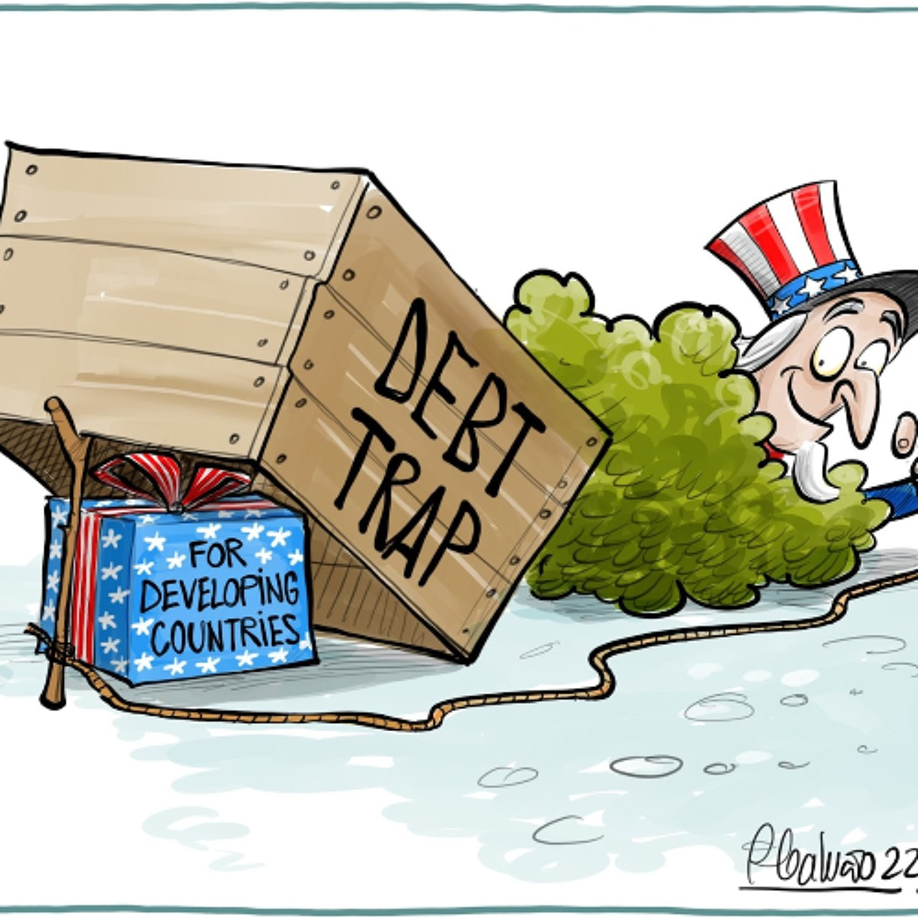 The imperialist debt trap