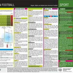 Ebook PDF American Football: Regeln. Abläufe und Maße beim American Football