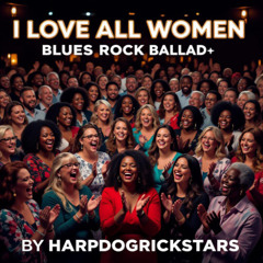 I love all women blues rock ballad