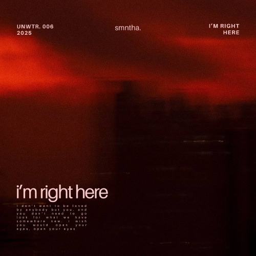 i'm right here