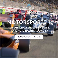 Motorsports 1 Sound Library Preview Demo Montage