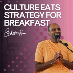 Culture Eats Strategy For Breakfast | S.B. Keshava Swami at Davos, Switzerland | January 2025