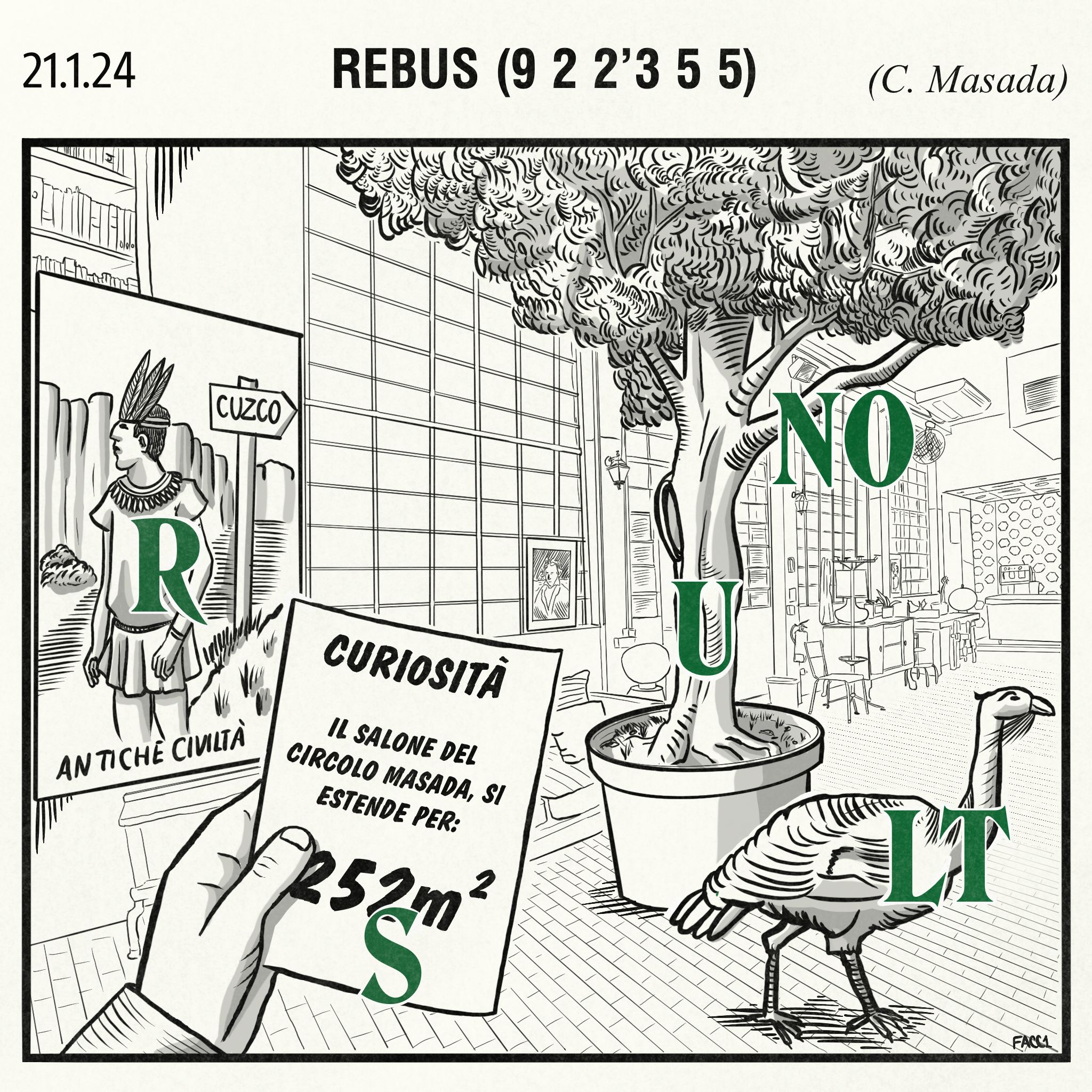 Giorgio Gigli @ Rebus After Masada (21/01/2024)