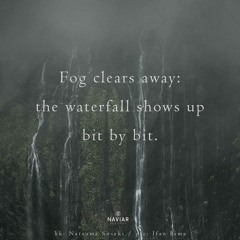 The waterfall shows up_Naviarhaiku564