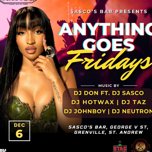 Anything Goes Fridays (Sasco's Bar) Uncut Juggling (Explicit)