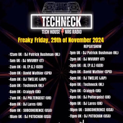 TECHNECK-NRG RADIO (FREAKY FRIDAY) 29/11/24