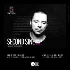 Sinestesia on Ibiza Live Radio #180 - A night w/ Second Sine (YOMO Records - RUS)