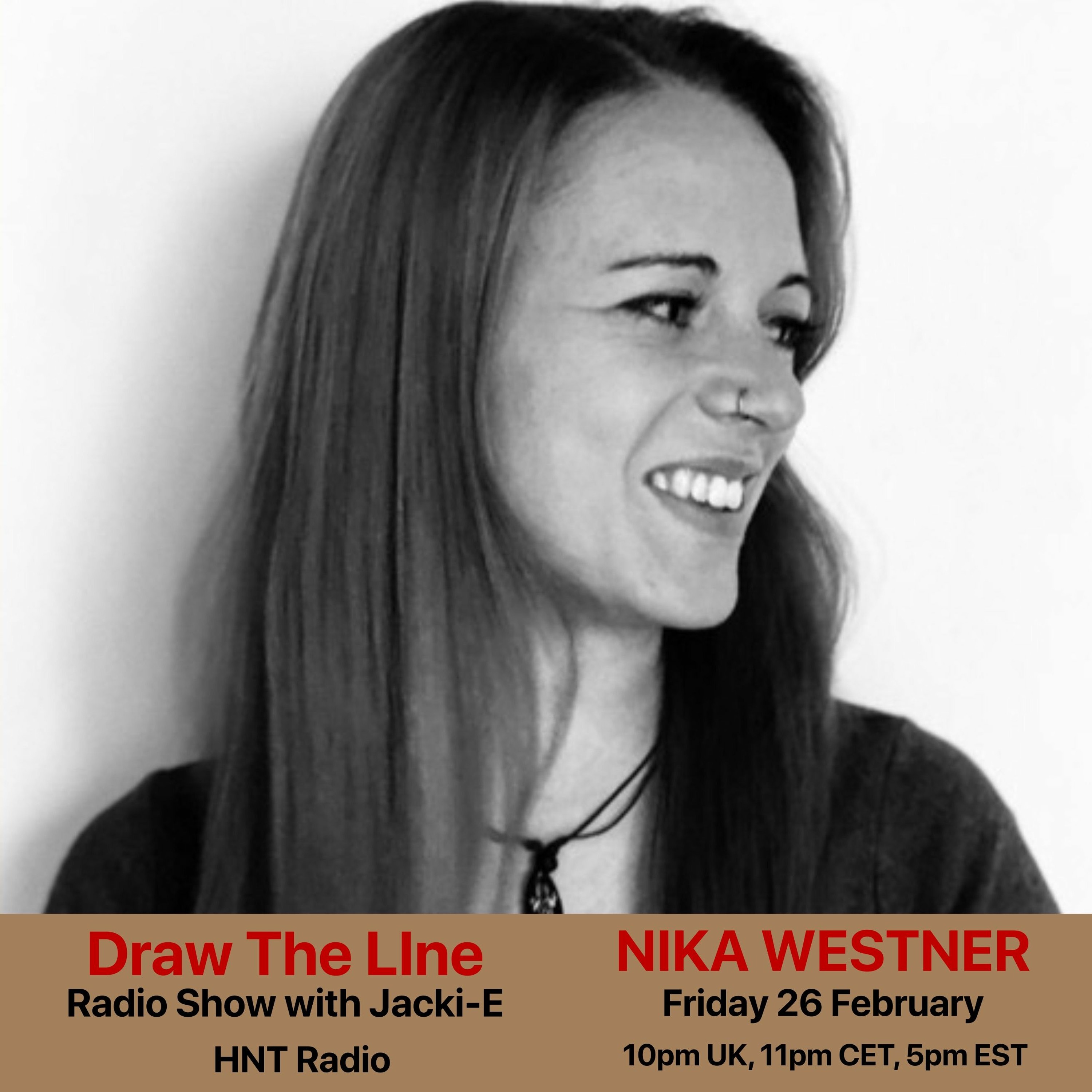 Jacki-E and Draw The Line Radio Show