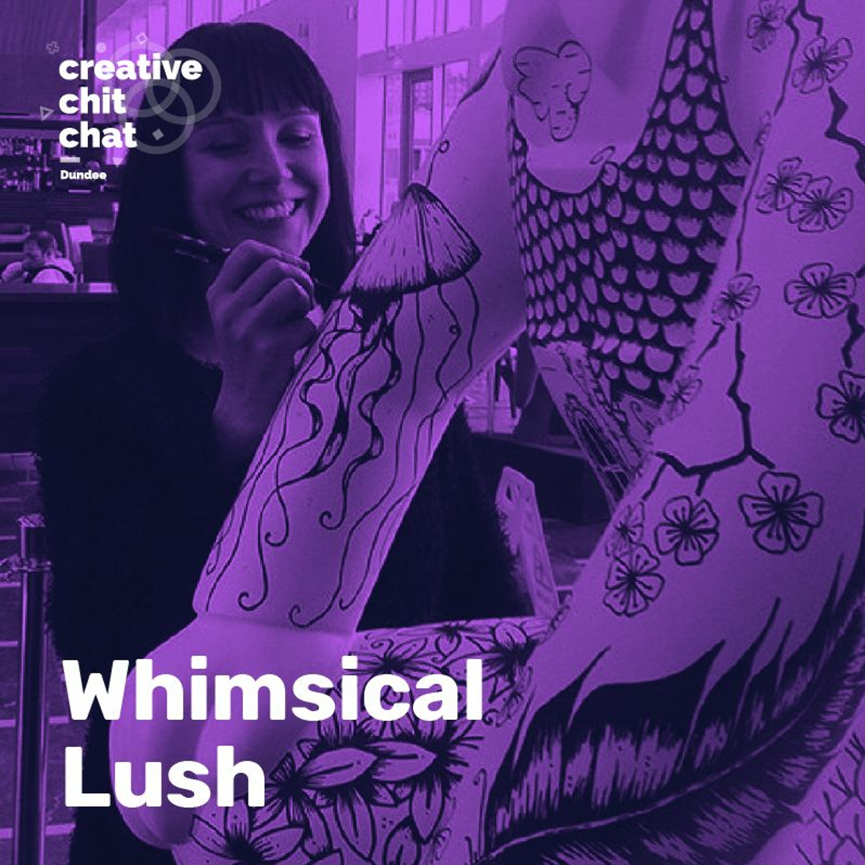 Whimsical Lush - Illustration, Oor Wullie bucket trails and creative careers episode artwork