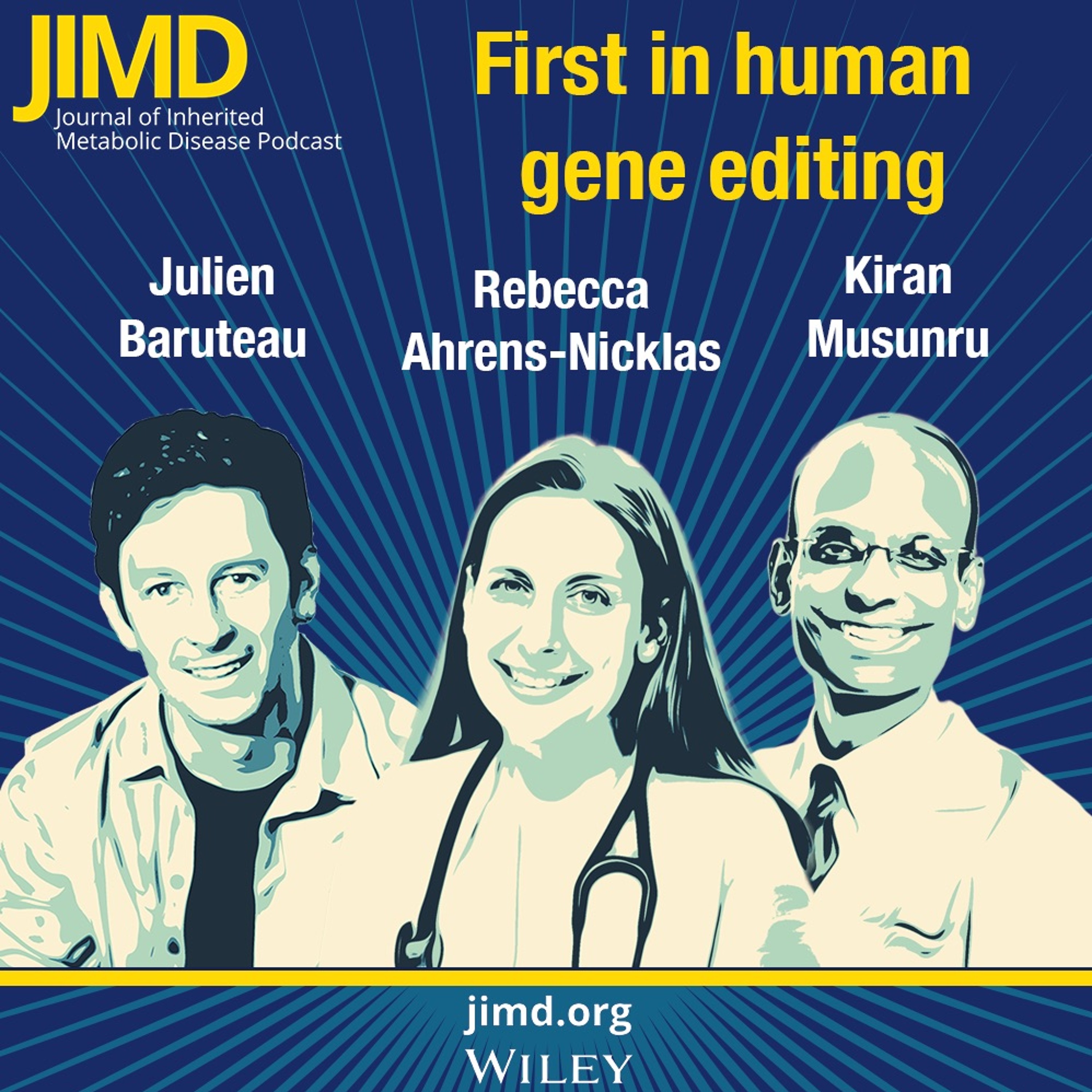 First in human gene editing: a new era for IMD therapies episode artwork