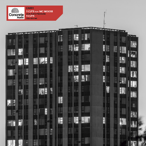 CA001  "Dub Plate Pressure" By T-Cuts, Feat MC Moose