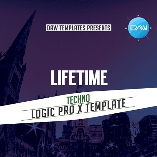 Lifetime Logic Pro X Template Techno
