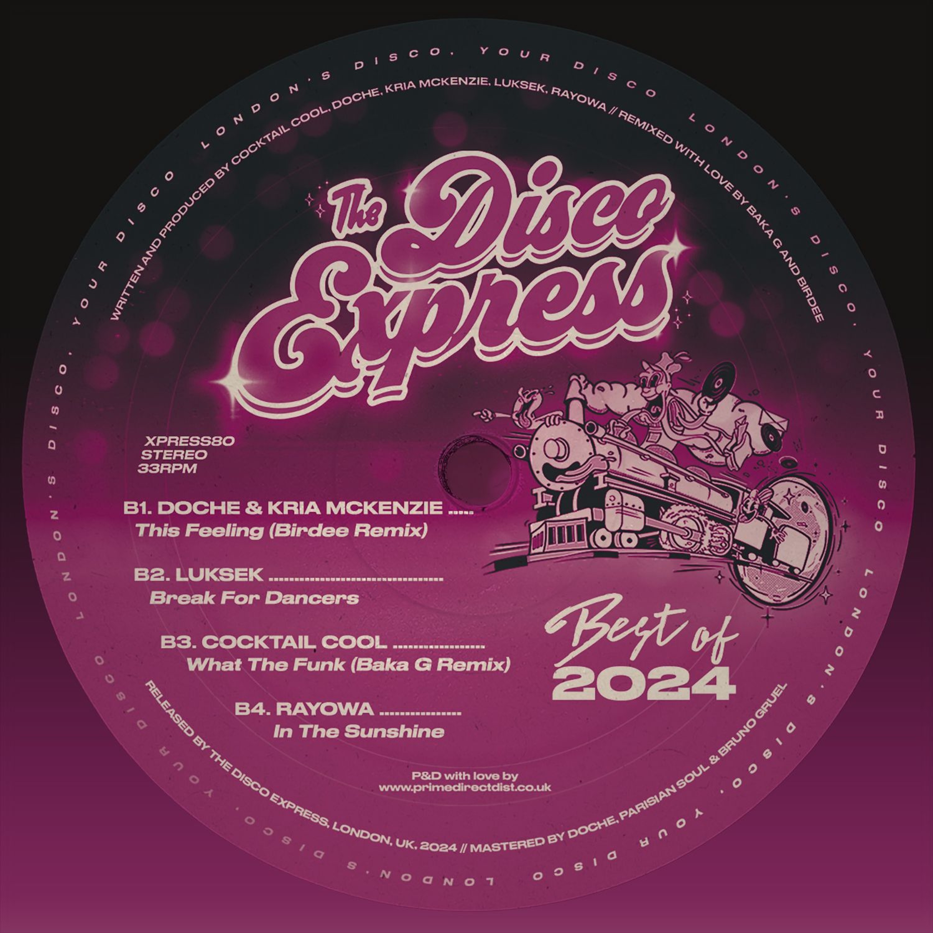 PREMIERE: Rayowa - In The Sunshine [The Disco Express] episode artwork