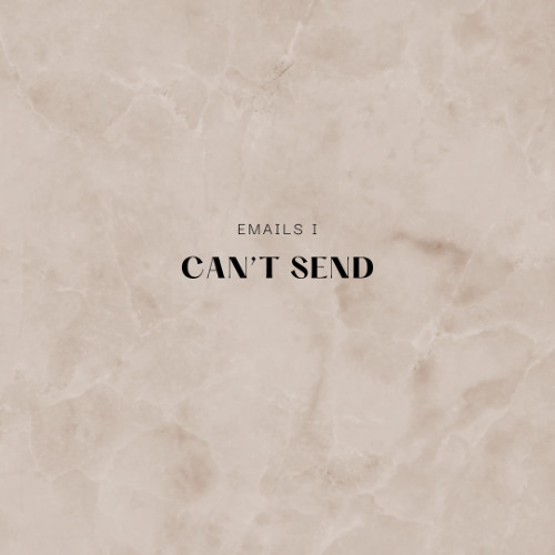 emails I can't send