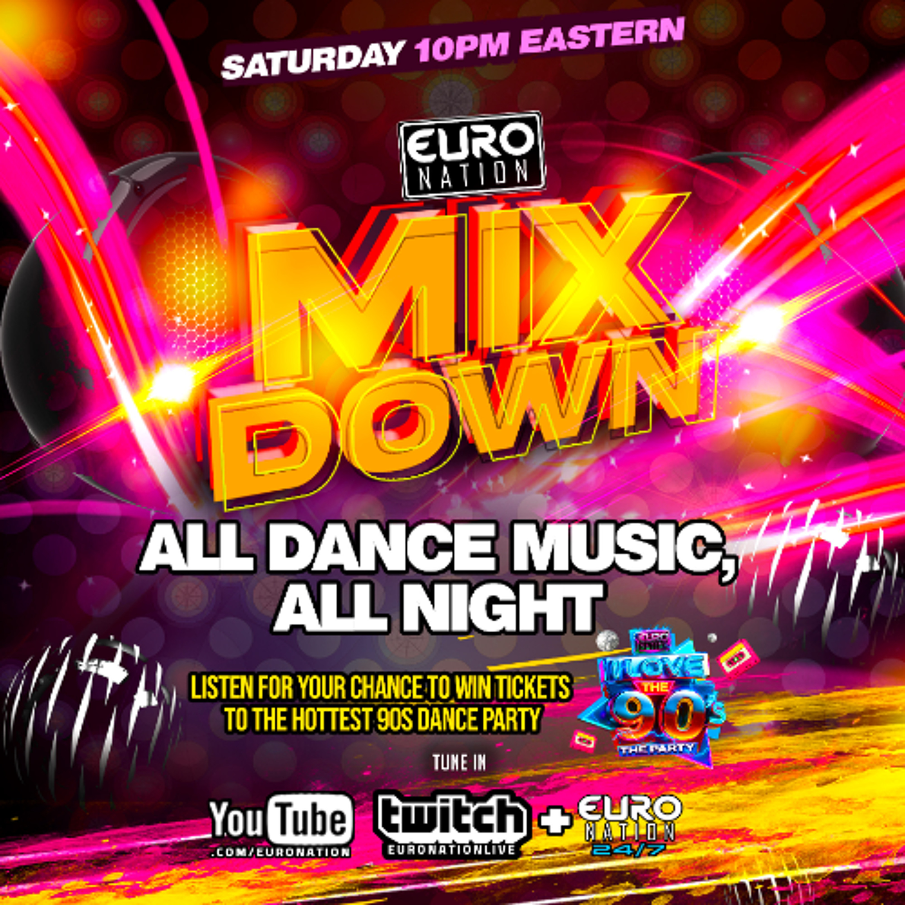 Euro Nation September 6, 2025 (90s & 2000s Eurodance Classics) episode artwork