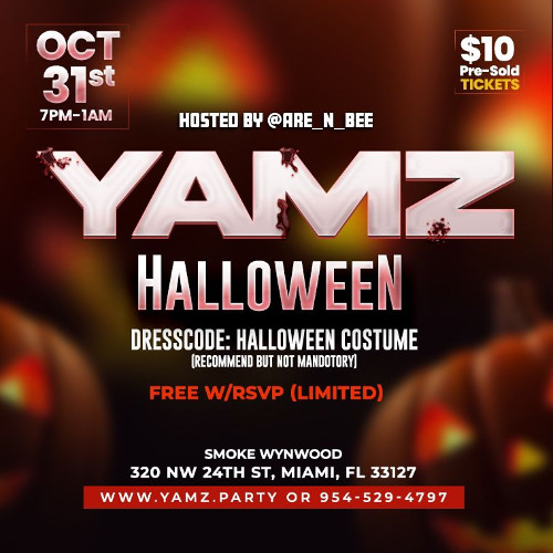 YAMZ at Smoke Wynwood Oct 31st 2024 - AbhiEQ Undisputed Matt Tunez