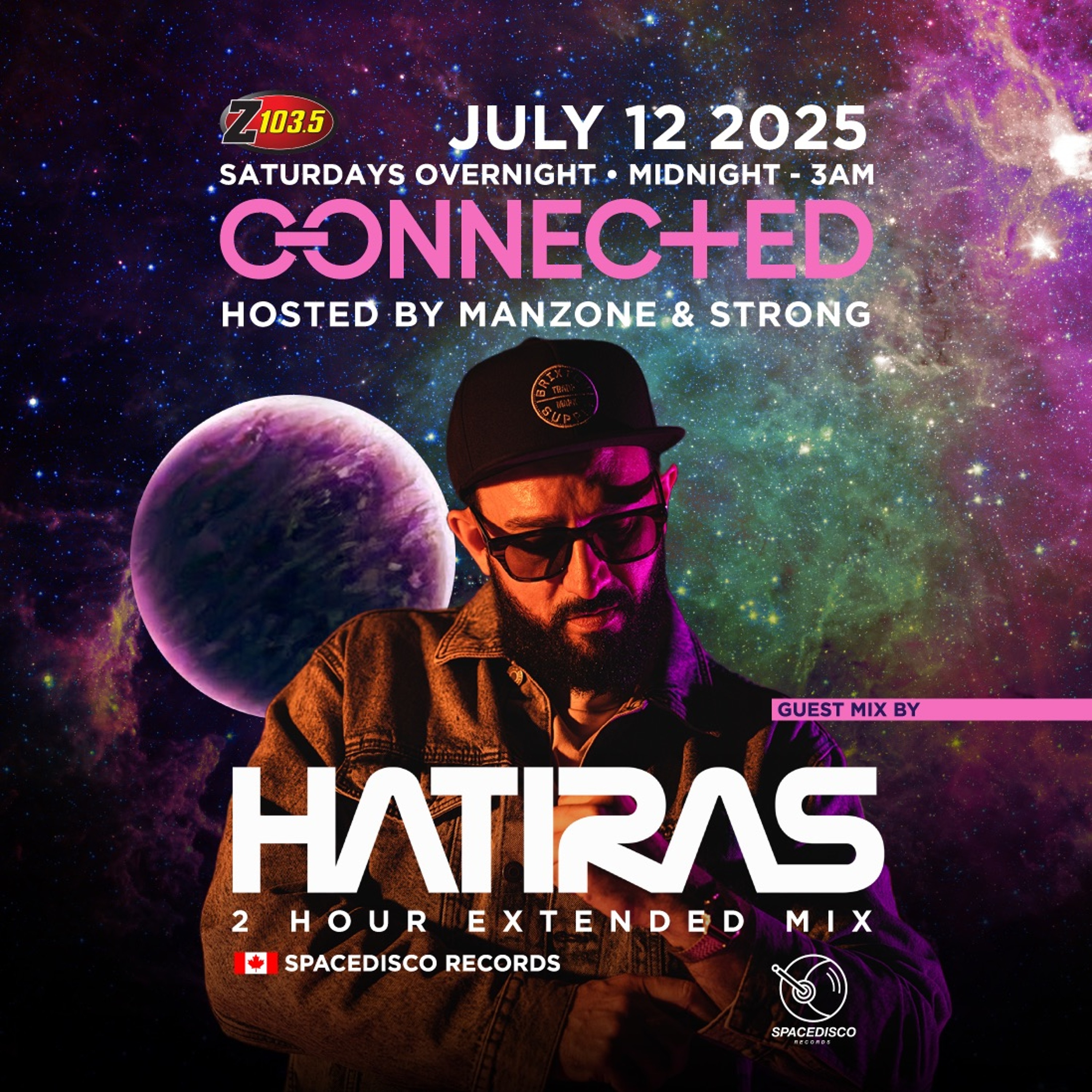 Connected Radio 131 (Hatiras Spacedisco Anniversary Guest Mix) episode artwork