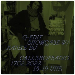G-Edit invites Karete Bu 17.02.22