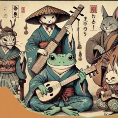 Shamisen 三味線 X  Electric Guitar X Flute X Violin喵獸戲畫 - Music For You