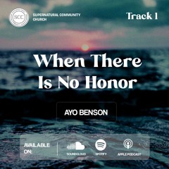 When there is no Honor (1)