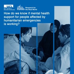 How do we know if mental health support for people affected by humanitarian emergencies is working?