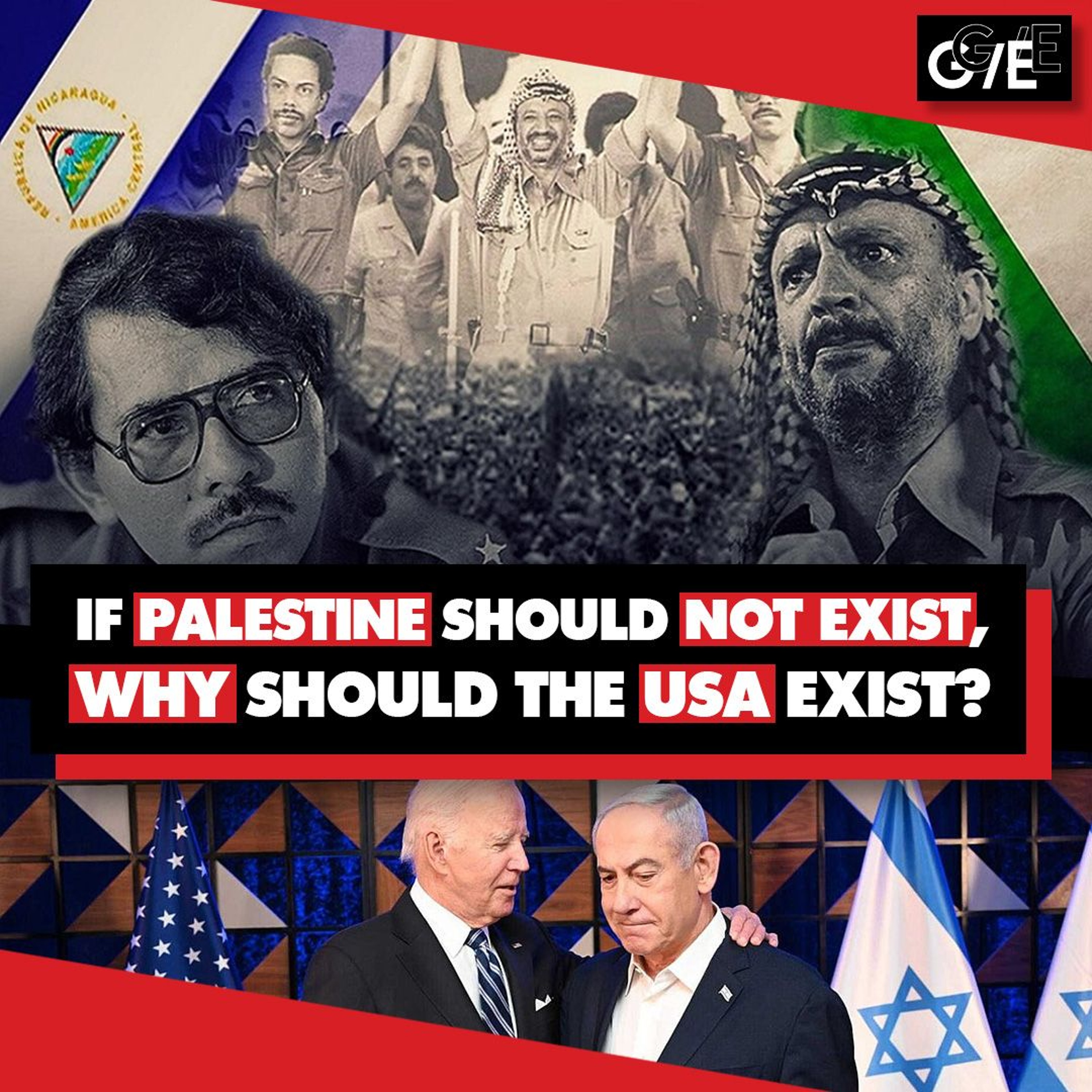 Nicaragua condemns Israel, says USA should disappear if Palestine can't have a state