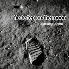 first step on the moon