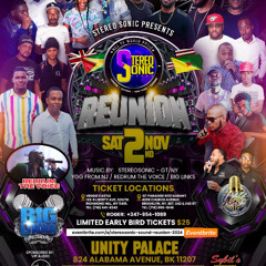 STEREO SONIC REUNION EARLY JUGGLIN FEAT KING BLAZE(MIXING) SELECTOR FACE(1st Mc & BEVAUGHN 2nd Mc)