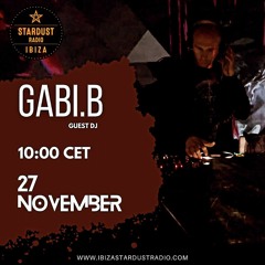 Gabi.B Guest DJ @ibizastardustradio.com