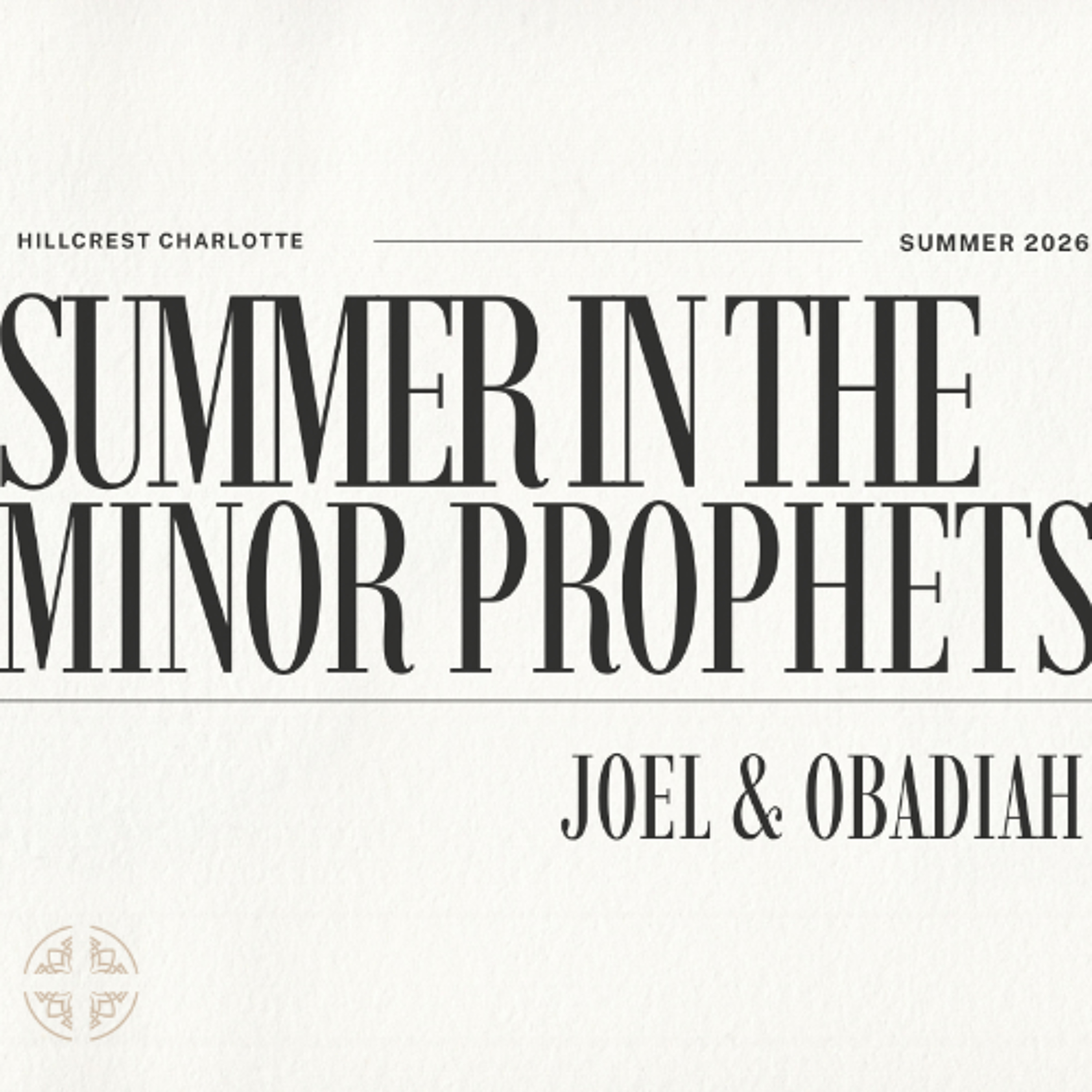 Joel 1:1-20, 5/3/26 episode artwork