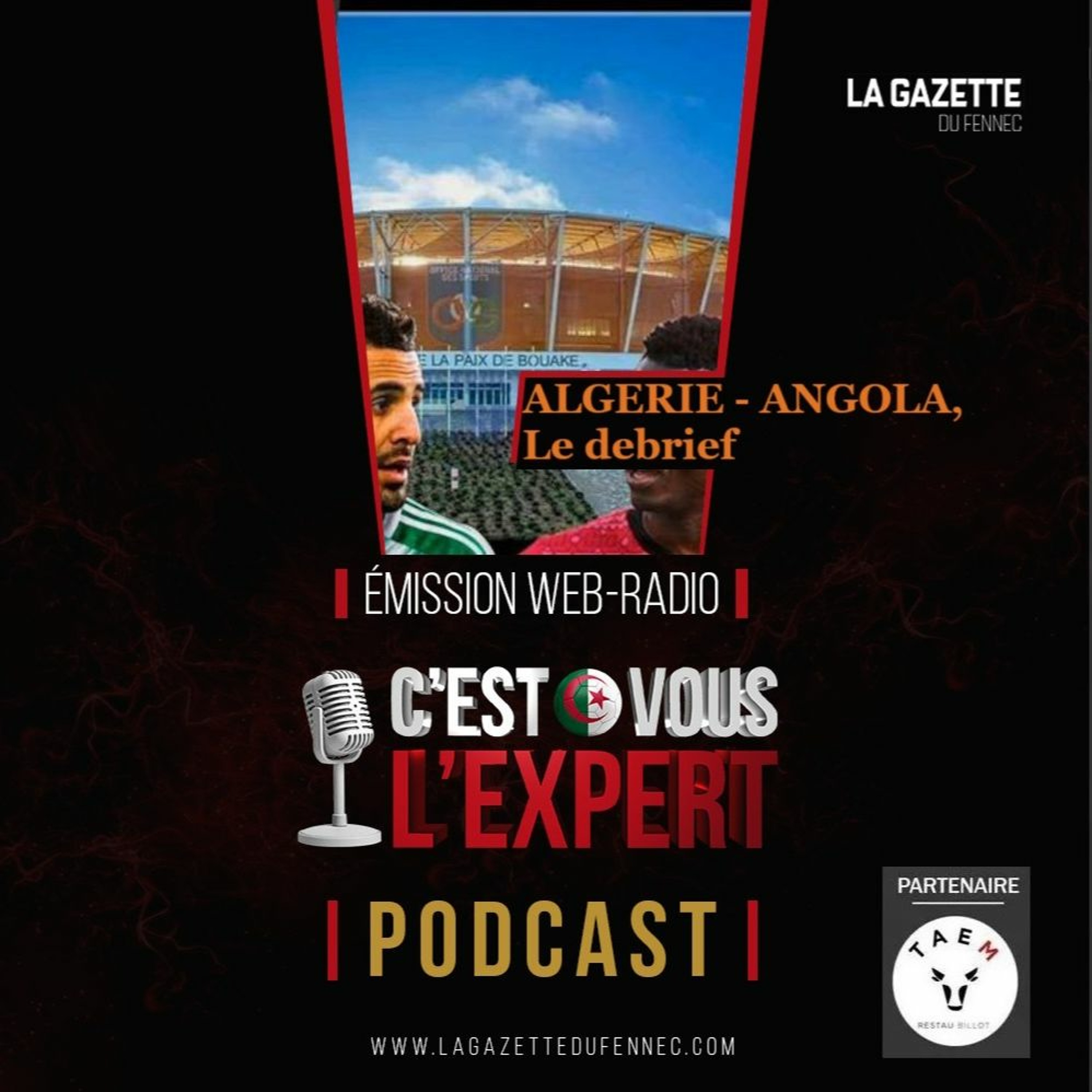 "C'est Vous L'Expert #15Jan2024" : Algérie - Angola Debrief à chaud