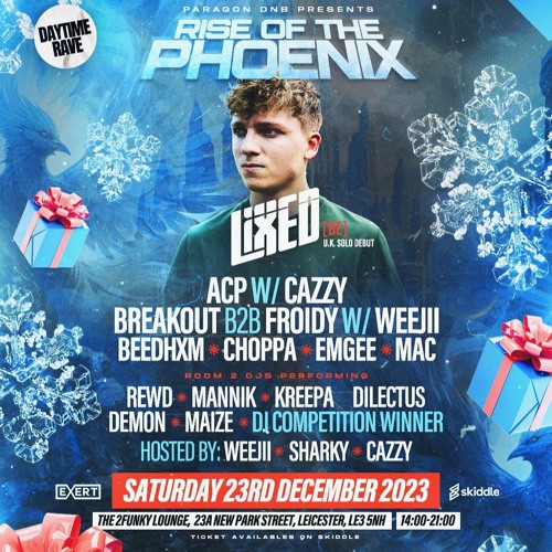 THUMPA - PARAGON 2: RISE OF THE PHOENIX, LEICESTER 23/12/23