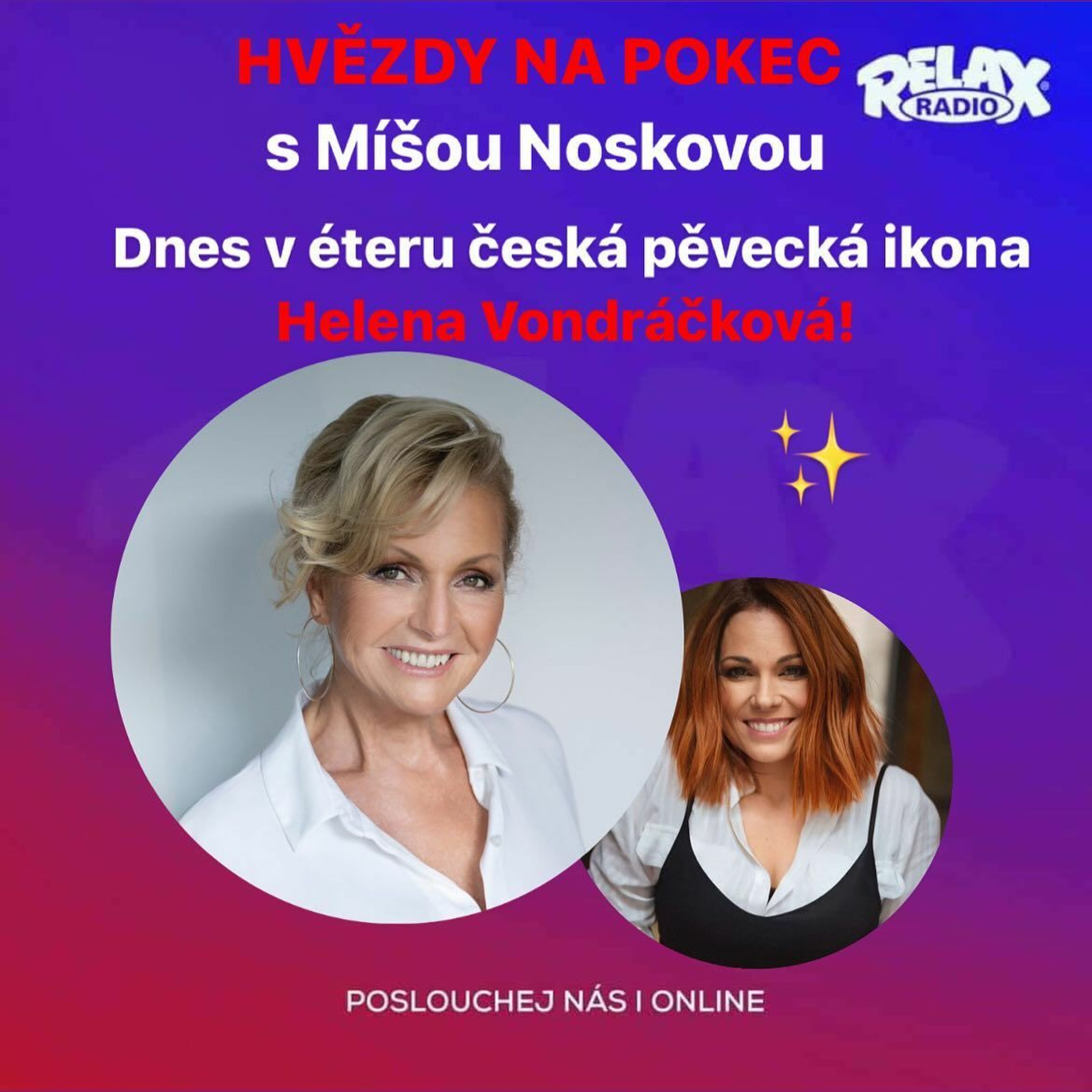 Hvězdy Na Pokec - Helena Vondráčková episode artwork