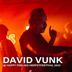 David Vunk @ Happy Feelings Herfstfestival 2023