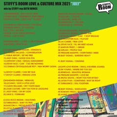 STIFFY'S ROOM LOVE&CULTURE MIX 2021 JULY  (MIXED by STIFFY rep BOTH WINGS)